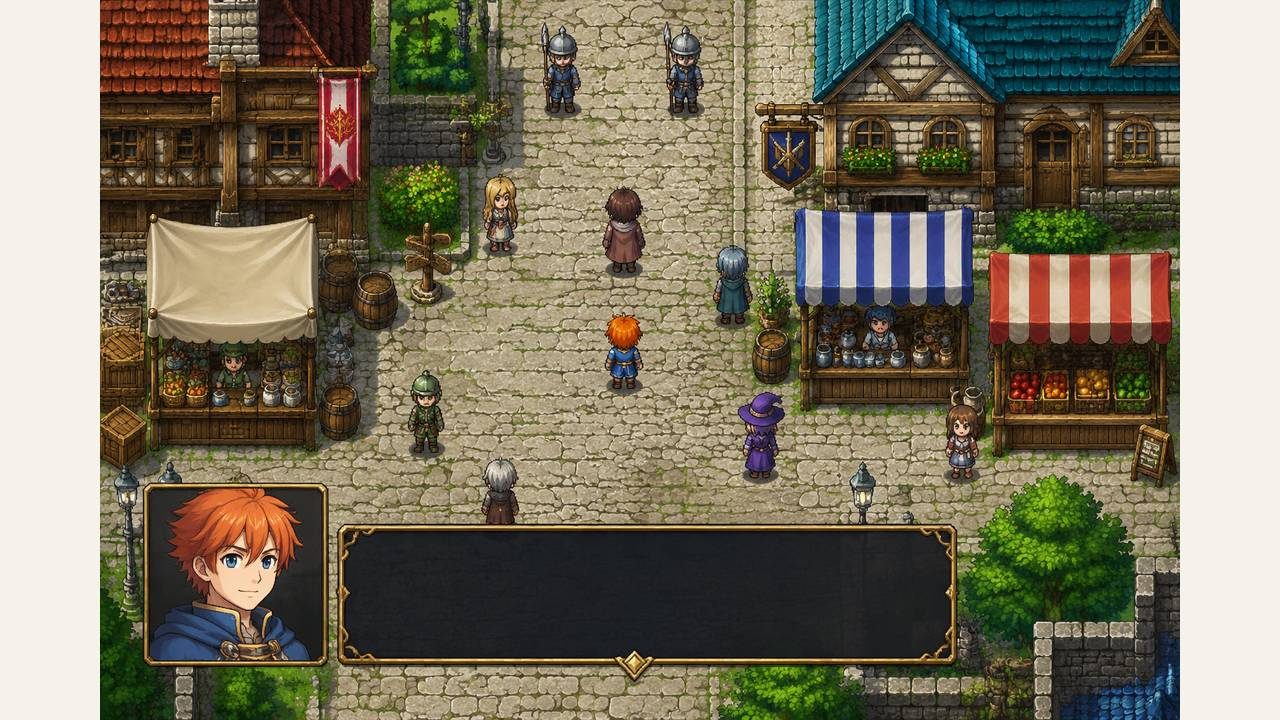 交易街的屑卫兵 日式RPG 场景图 6