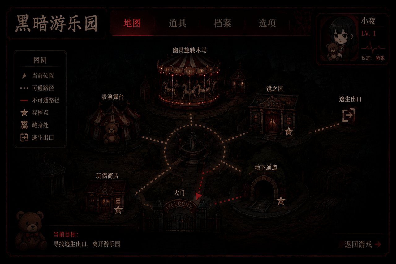 黑暗游乐园 日式ACT 场景图 8